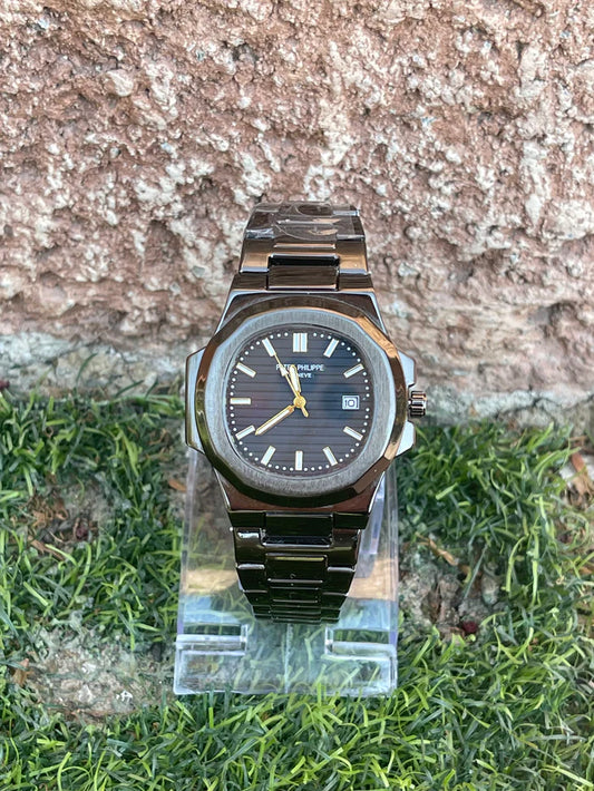 Patek Philipe Nautilus Black / Black Dial